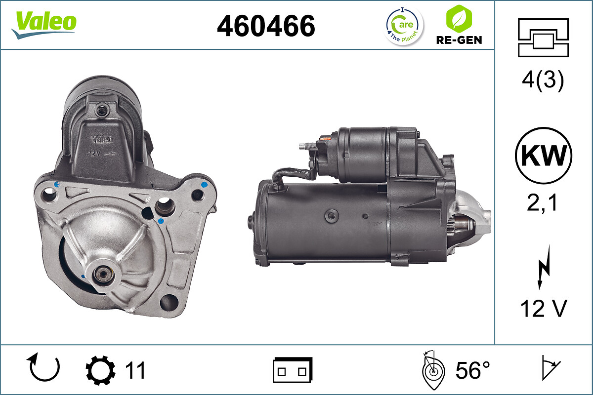 Starter Valeo 460466