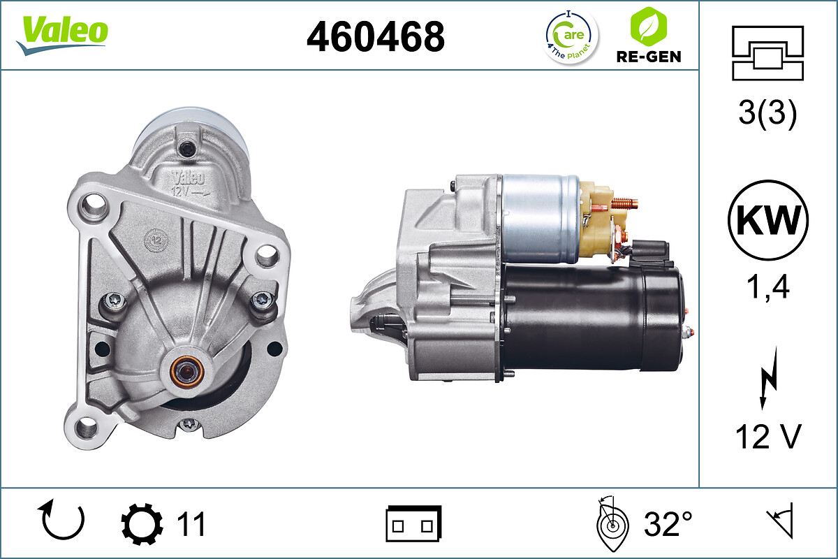 Starter Valeo 460468