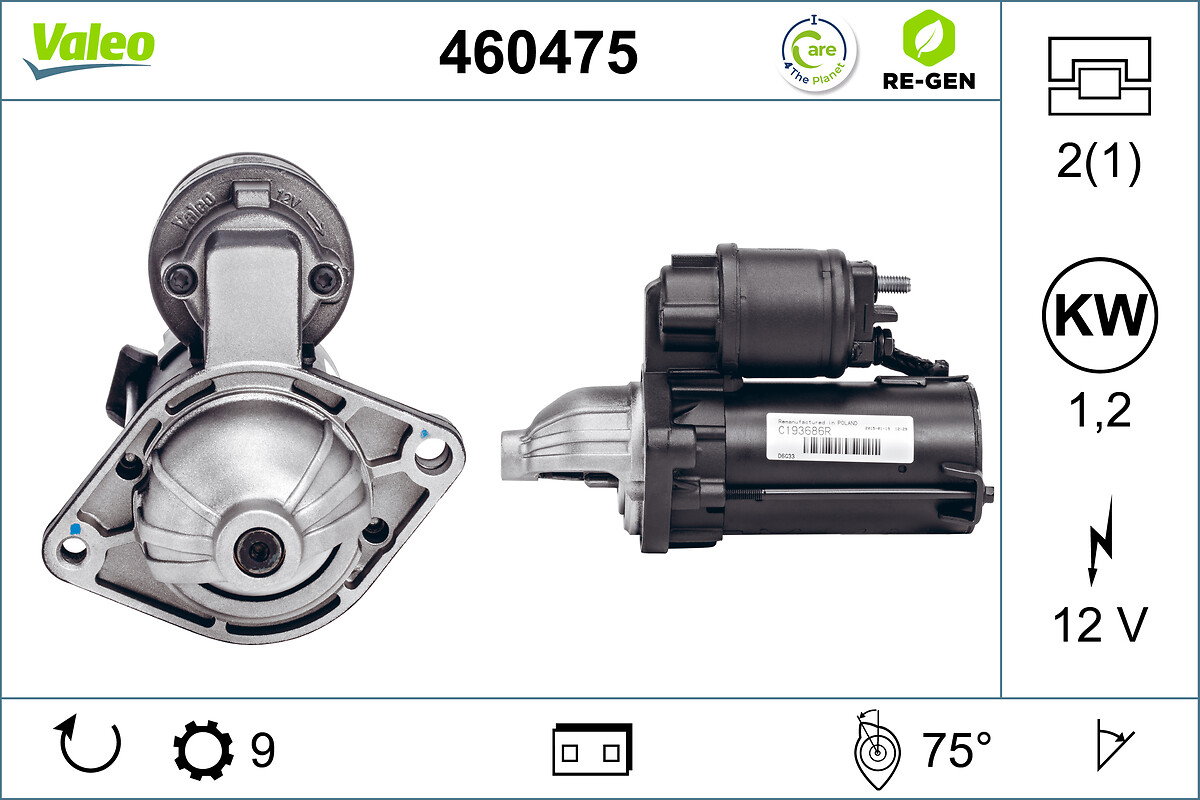 Starter Valeo 460475