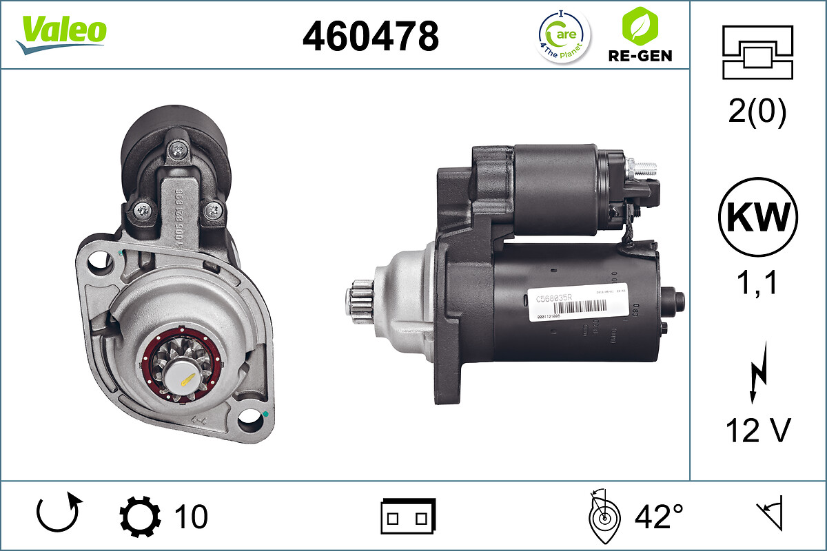 Starter Valeo 460478