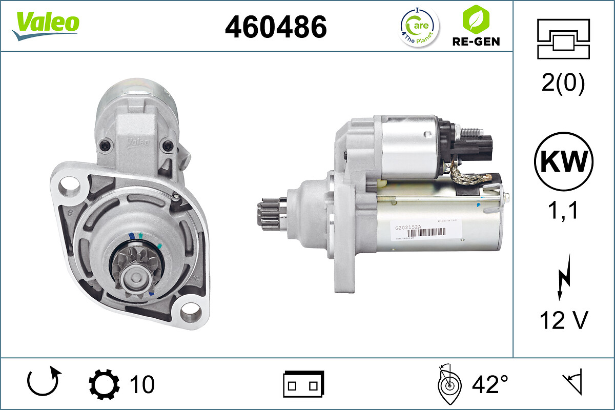 Starter Valeo 460486