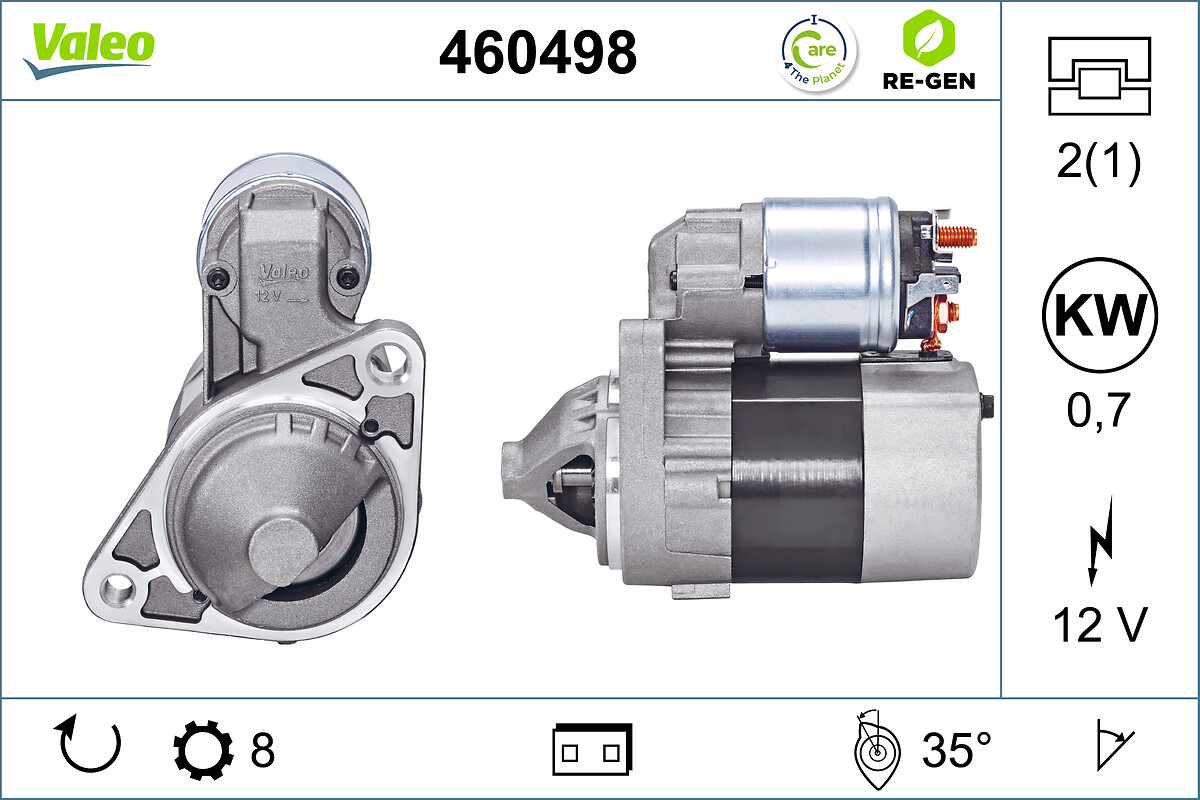 Starter Valeo 460498