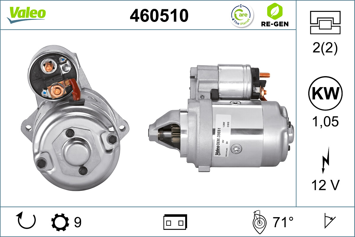 Starter Valeo 460510