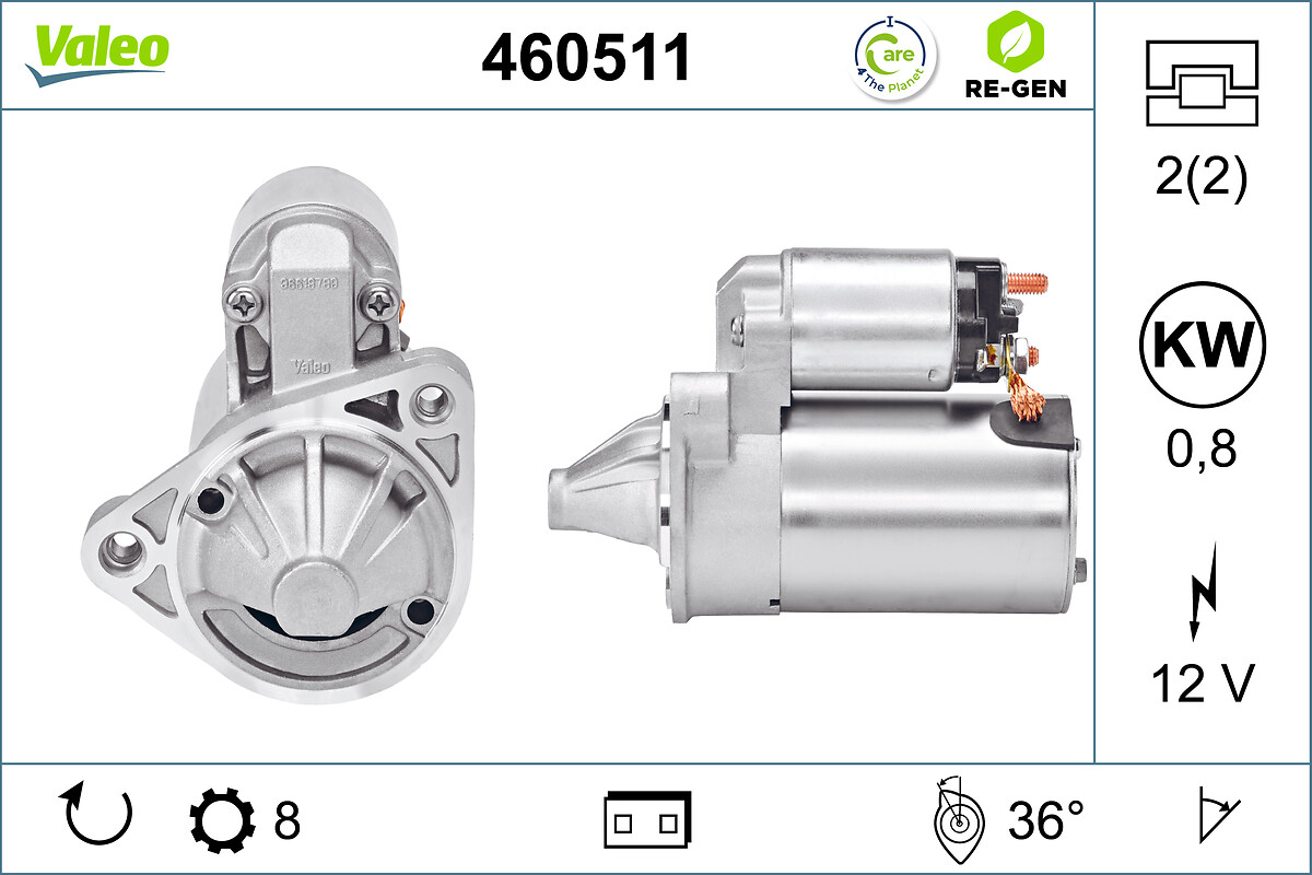 Starter Valeo 460511