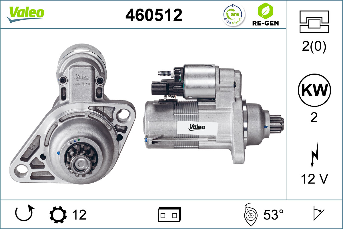 Starter Valeo 460512