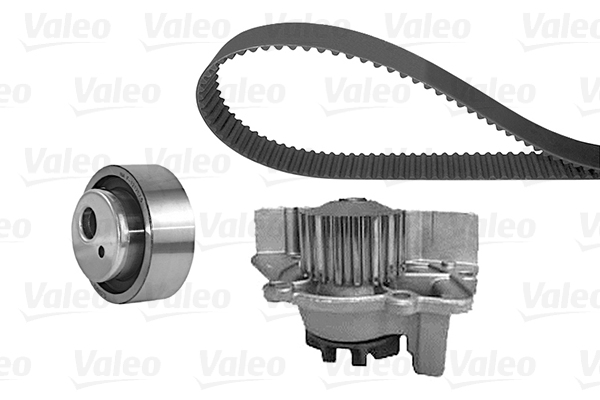 Distributieriem kit inclusief waterpomp Valeo 614612