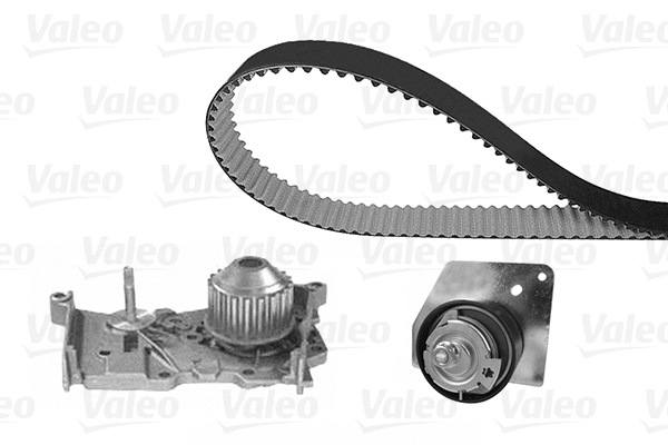 Distributieriem kit inclusief waterpomp Valeo 614639