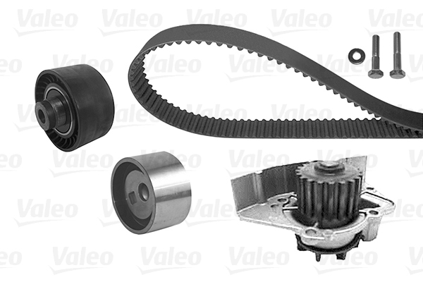 Distributieriem kit inclusief waterpomp Valeo 614662