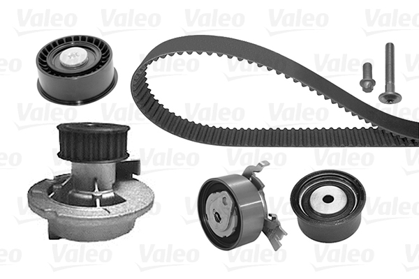 Distributieriem kit inclusief waterpomp Valeo 614663