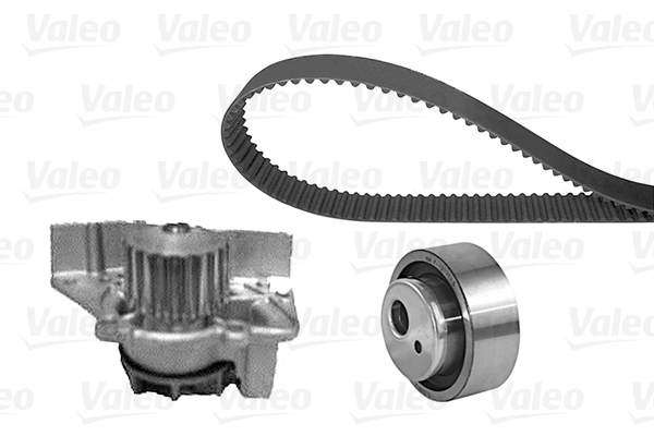 Distributieriem kit inclusief waterpomp Valeo 614676