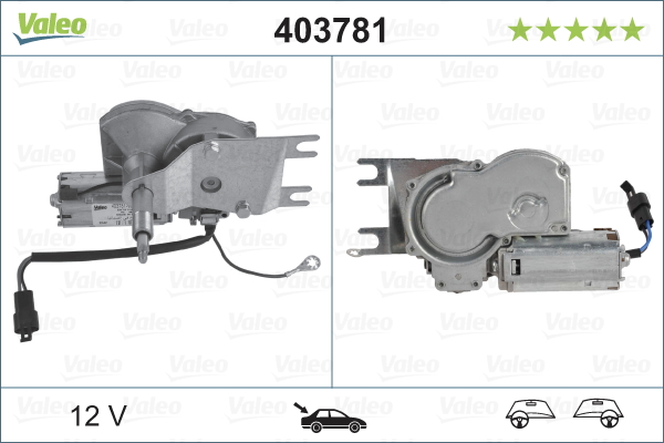 Ruitenwissermotor Valeo 403781