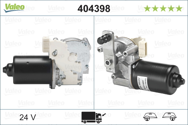 Ruitenwissermotor Valeo 404398