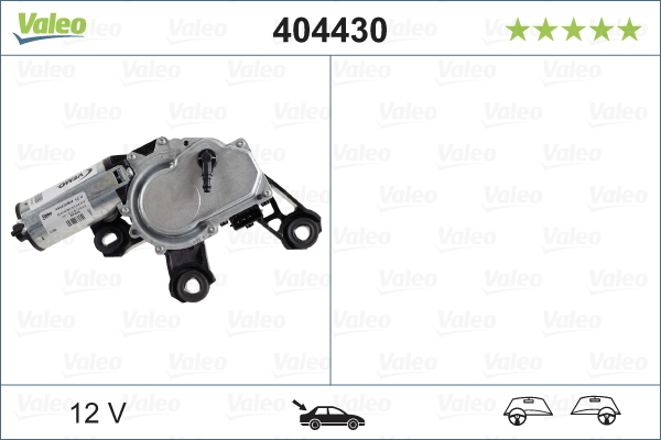 Ruitenwissermotor Valeo 404430