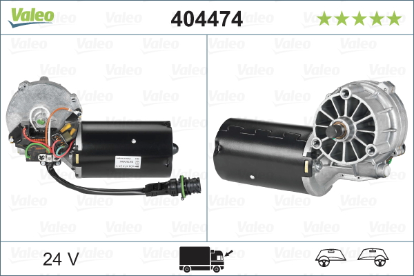 Ruitenwissermotor Valeo 404474