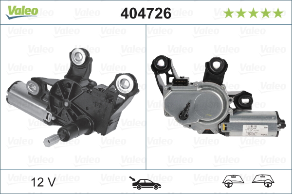 Ruitenwissermotor Valeo 404726