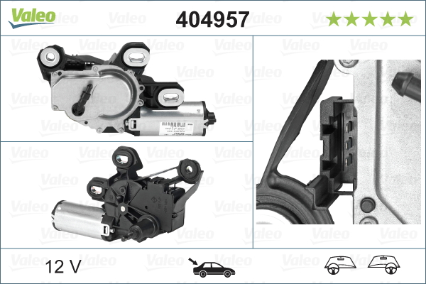 Ruitenwissermotor Valeo 404957