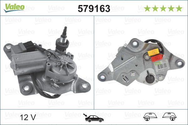 Ruitenwissermotor Valeo 579163