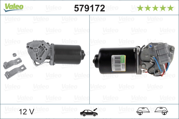 Ruitenwissermotor Valeo 579172