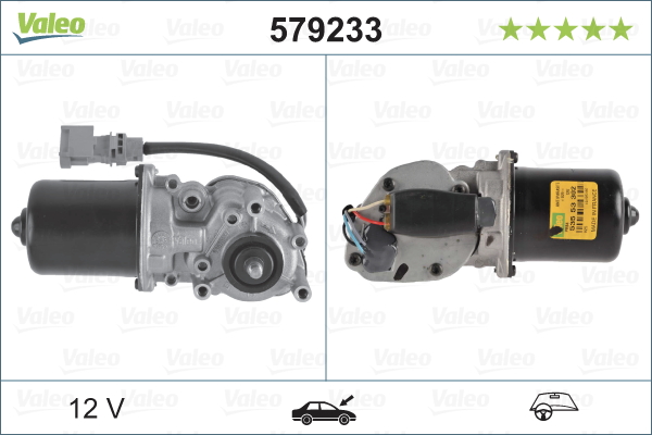 Ruitenwissermotor Valeo 579233