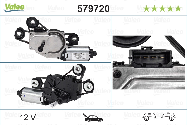 Ruitenwissermotor Valeo 579720