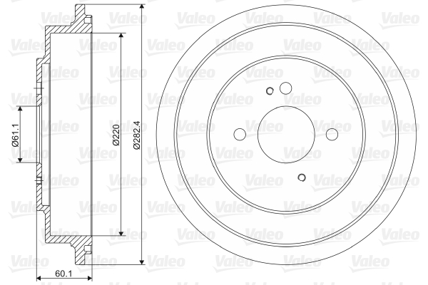 Remtrommel Valeo 237017