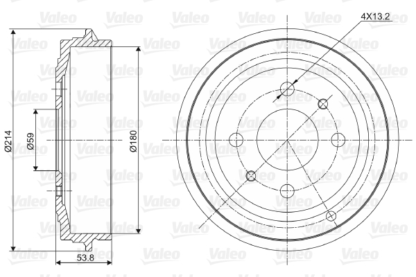 Remtrommel Valeo 237027