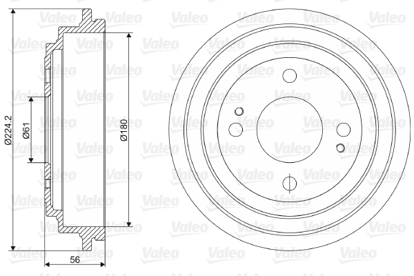 Remtrommel Valeo 237030