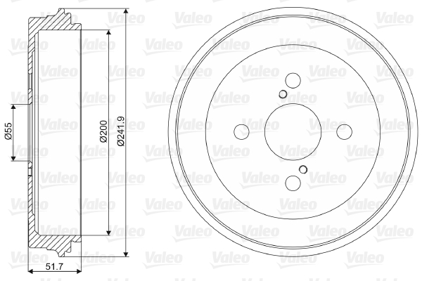 Remtrommel Valeo 237031