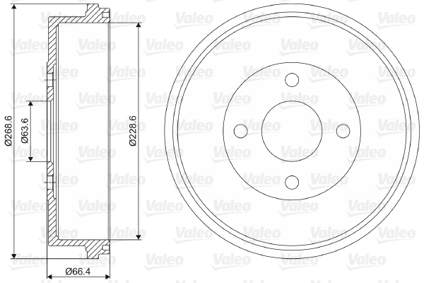 Remtrommel Valeo 237045