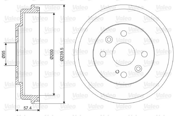 Remtrommel Valeo 237046