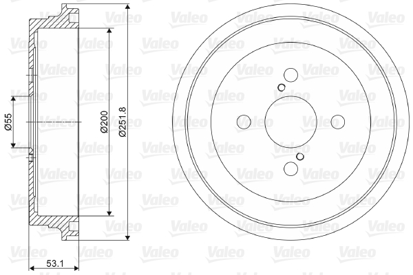 Remtrommel Valeo 237057