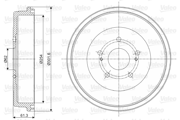 Remtrommel Valeo 237063