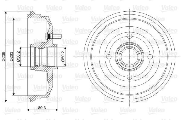 Remtrommel Valeo 237070