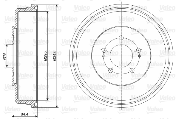 Remtrommel Valeo 237078