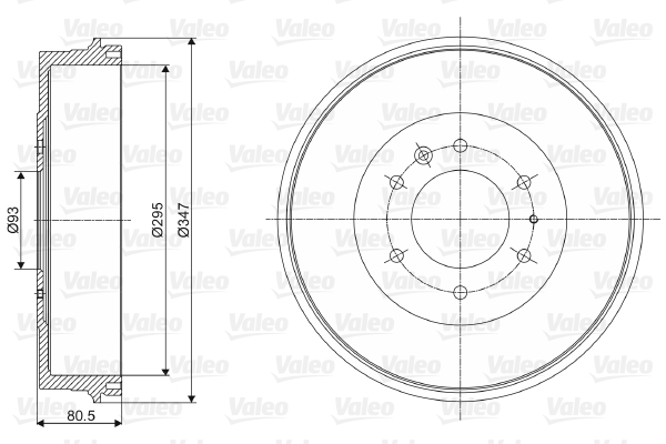 Remtrommel Valeo 237080