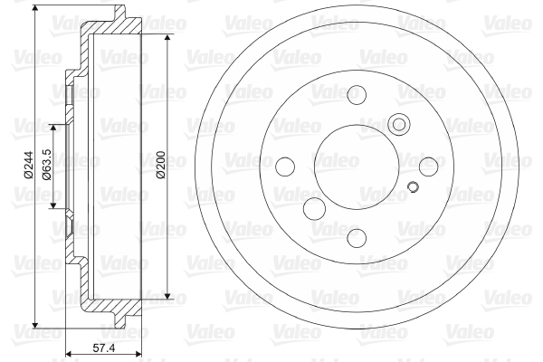 Remtrommel Valeo 237090