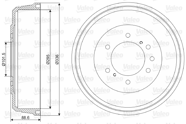 Remtrommel Valeo 237108