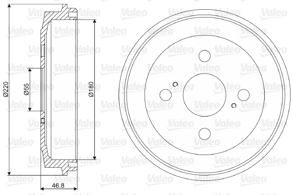 Remtrommel Valeo 237109