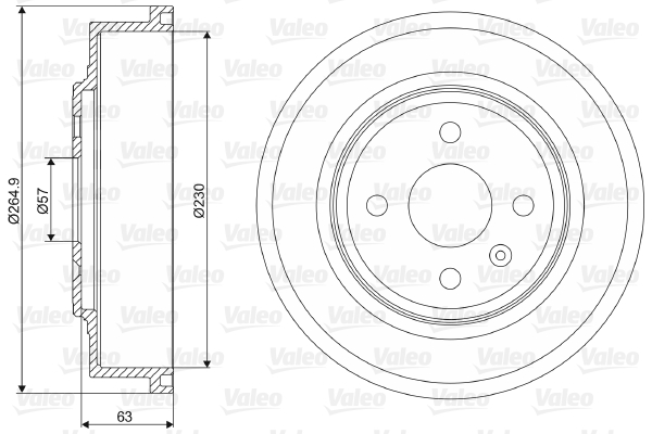 Remtrommel Valeo 237110