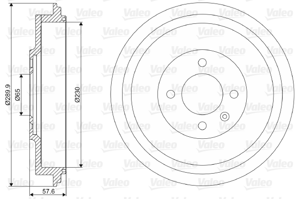 Remtrommel Valeo 237113