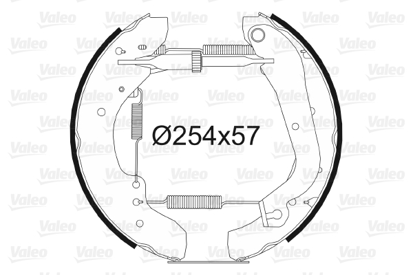 Remschoen set Valeo 554565