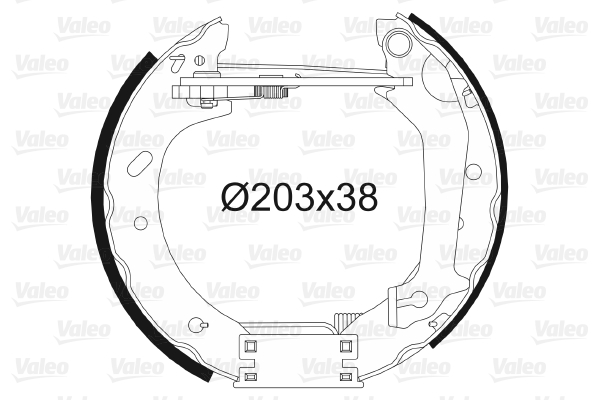 Remschoen set Valeo 554766