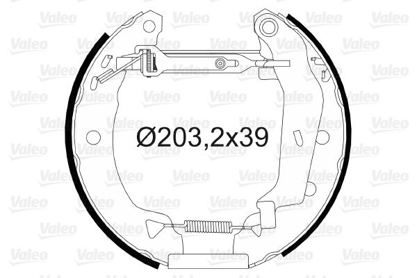 Remschoen set Valeo 554782