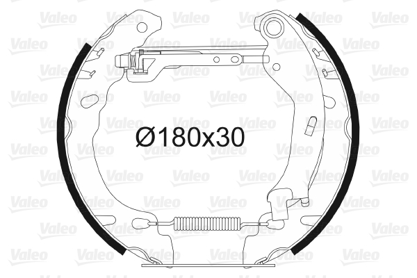 Remschoen set Valeo 554850