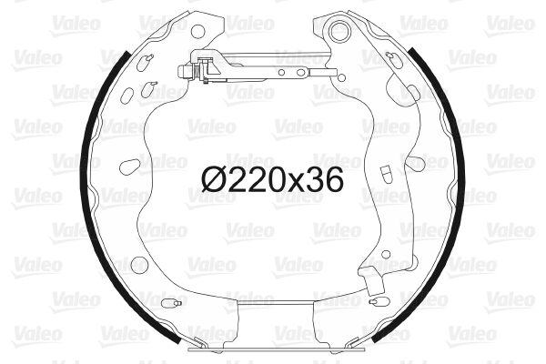 Remschoen set Valeo 554854