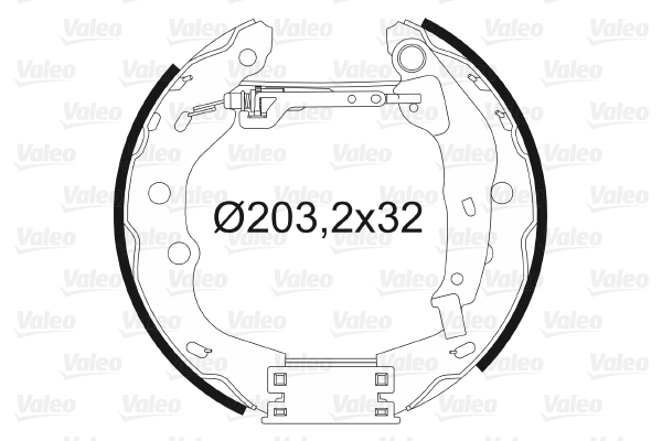 Remschoen set Valeo 554863