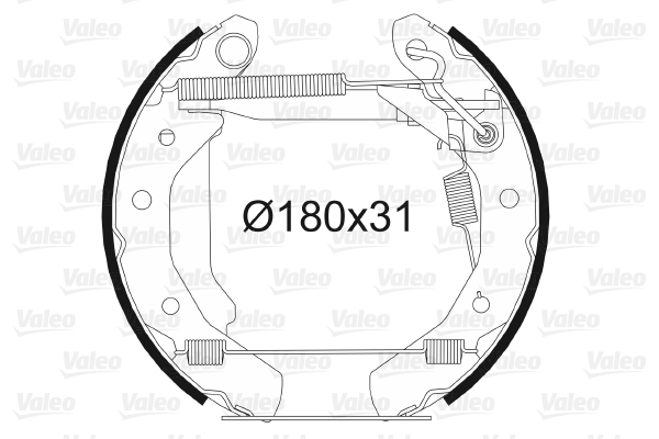 Remschoen set Valeo 554878