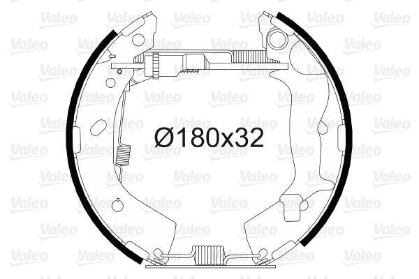 Remschoen set Valeo 554884