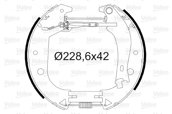 Remschoen set Valeo 554888