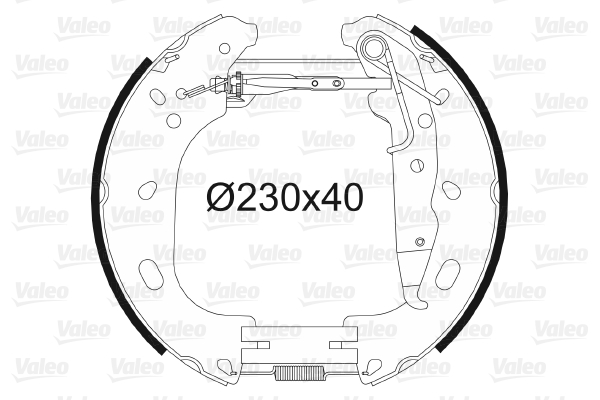 Remschoen set Valeo 554898